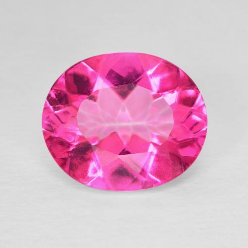 5.29ct طبيعي ماجنتى غامق توباز, بيضوي, VVS-VS