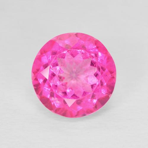 3.61ct طبيعي ماجنتى غامق توباز, دائري, VVS-VS