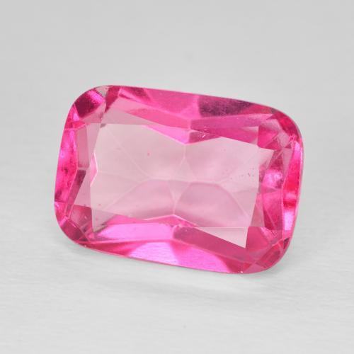توباز Medium Dark-Pink طبيعي، وسادة، 9.60 قيراط، VVS-VS