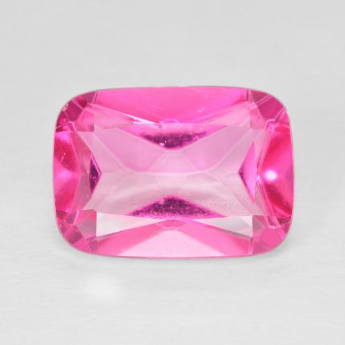 8.79ct طبيعي وردي فاقع توباز, وسادة, VVS-VS