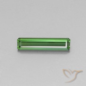 1.96ct طبيعي أخضر متوسط تورمالين, قص الزمرد, VVS-VS