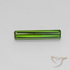 1.49ct طبيعي أخضر تورمالين, قص الزمرد, قليلا جدا