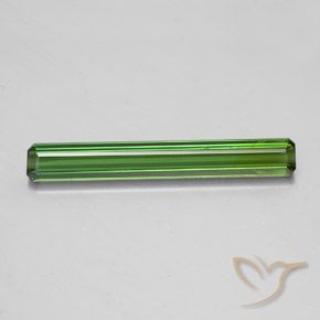 1.79ct طبيعي أخضر تورمالين, قص الزمرد, VVS-VS