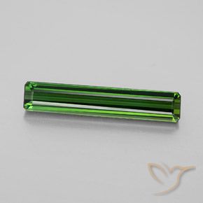 2.68ct طبيعي أخضر ترابى تورمالين, قص الزمرد, VVS