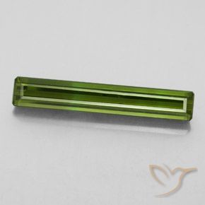 2.61ct طبيعي أخضر ترابى تورمالين, قص الزمرد, VVS