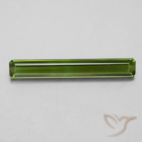 2.14ct طبيعي أخضر غامق تورمالين, ثمانى / قصة زمرد, VVS, Photo A