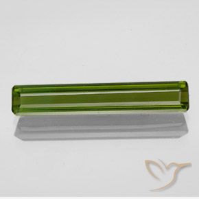 2.29ct طبيعي أخضر دافئ تورمالين, قص الزمرد, VVS