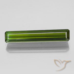 2.01ct طبيعي أخضر الطحالب البحرية تورمالين, قص الزمرد, VVS-VS