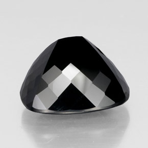 تورمالين شورل طبيعي، قطع وسادة، 22.46 قيراط، غير شفاف