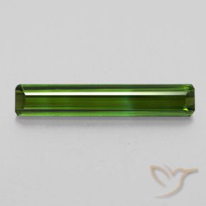 2.29ct طبيعي أخضر ترابى تورمالين, قص الزمرد, VVS