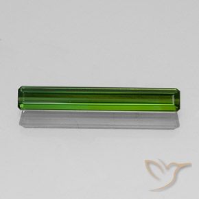 2.69ct طبيعي أخضر ترابى تورمالين, قص الزمرد, VVS-VS