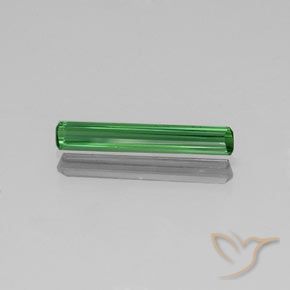 1.15ct طبيعي أخضر تورمالين, قص الزمرد, VVS