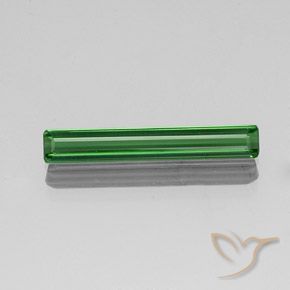 1.77ct طبيعي أخضر تورمالين, قص الزمرد, VVS