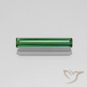 1.66ct طبيعي أخضر تورمالين, قص الزمرد, VVS-VS