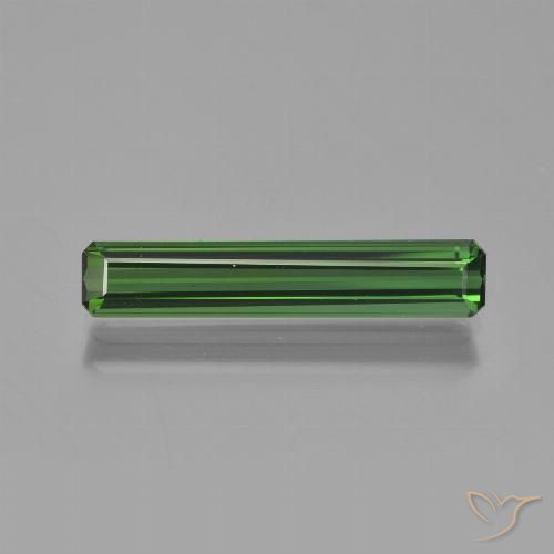 1.92ct طبيعي أخضر تورمالين, قص الزمرد, VS-SI