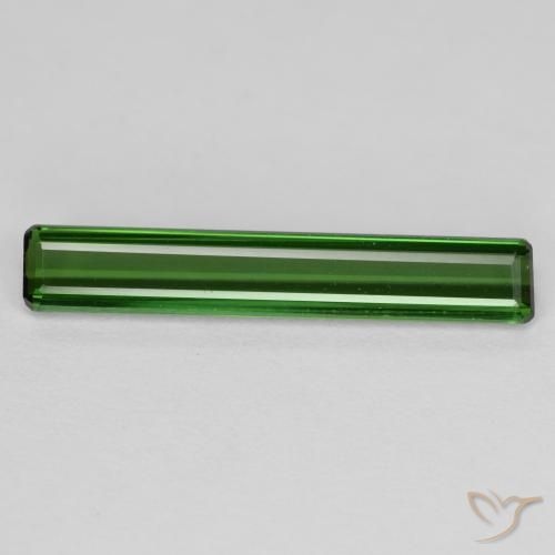 1.81ct طبيعي أخضر ترابى تورمالين, قص الزمرد, VVS