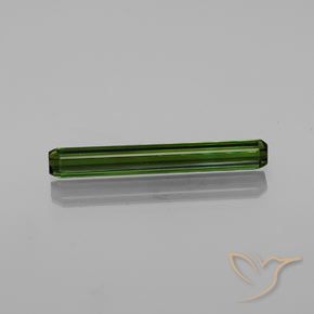 2.25ct طبيعي أخضر ترابى تورمالين, قص الزمرد, VVS
