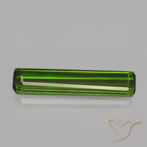 1.98ct طبيعي أخضر الغابات تورمالين, قص الزمرد, VVS-VS