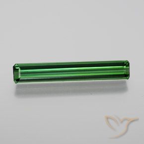 1.41ct طبيعي أخضر تورمالين, ثمانى / قصة زمرد, VVS-VS, Photo A