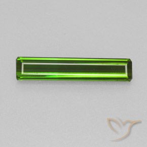 1.84ct طبيعي أخضر الغابات تورمالين, قص الزمرد, VVS-VS