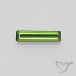 1.72ct طبيعي أخضر الغابات تورمالين, قص الزمرد, VVS