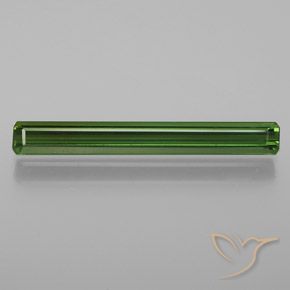 1.92ct طبيعي أخضر الغابات تورمالين, قص الزمرد, VVS-VS