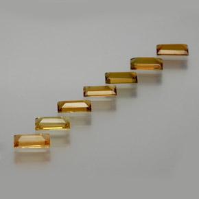 أحجار تورمالين بنى متوسط طبيعية، باجيت، قليلا جدا، وزنها 2.39 قيراط