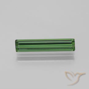 1.60ct طبيعي أخضر تورمالين, قص الزمرد, VVS-VS