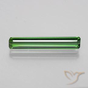 1.83ct طبيعي أخضر تورمالين, قص الزمرد, VVS-VS