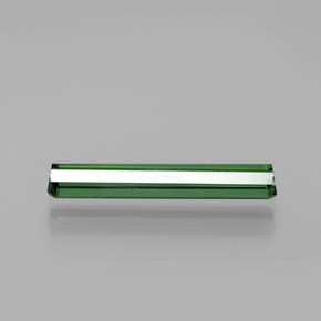 تورمالين أخضر طبيعي، قص الزمرد، 1.27 قيراط، VVS-VS