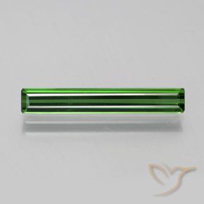 1.93ct طبيعي أخضر تورمالين, قص الزمرد, VVS-VS