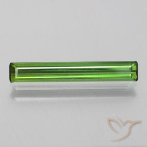 1.33ct طبيعي أخضر الغابات تورمالين, قص الزمرد, VVS-VS