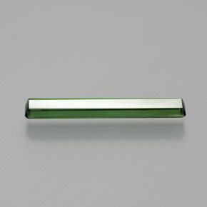 تورمالين أخضر غابة طبيعي، قص الزمرد، 1.19 قيراط، قليلا جدا