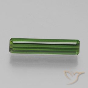 1.75ct طبيعي أخضر الغابات تورمالين, قص الزمرد, VVS
