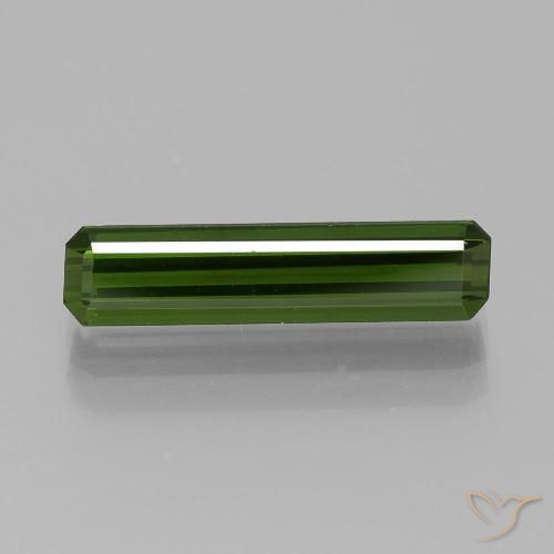 1.90ct طبيعي أخضر الغابات تورمالين, قص الزمرد, VVS