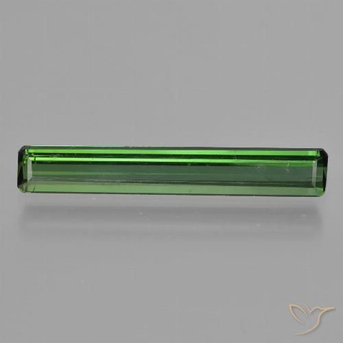 1.65ct طبيعي أخضر تورمالين, ثمانى / قصة زمرد, قليلا جدا, Photo A