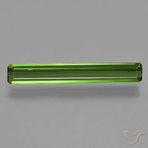 1.45ct طبيعي أخضر الغابات تورمالين, قص الزمرد, قليلا جدا