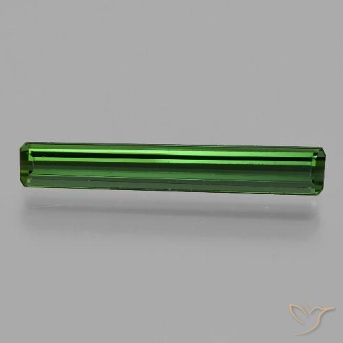 1.88ct طبيعي أخضر تورمالين, قص الزمرد, VVS-VS