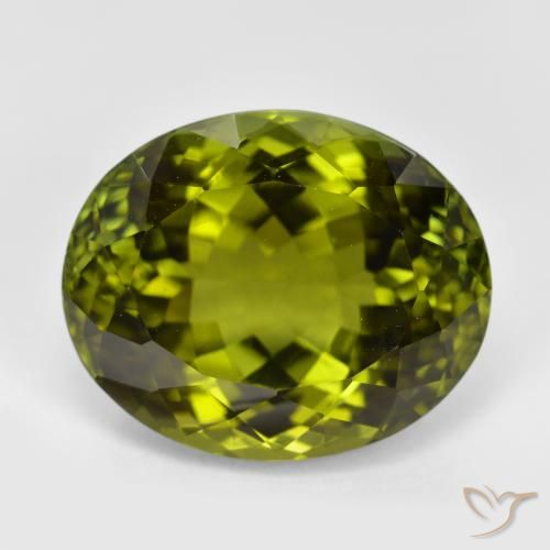 12.25ct طبيعي الأخضر الغامق تورمالين, بيضوي, VVS-VS