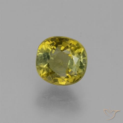 0.81ct طبيعي ذهبى ترابى تورمالين, بيضوي, VS-SI