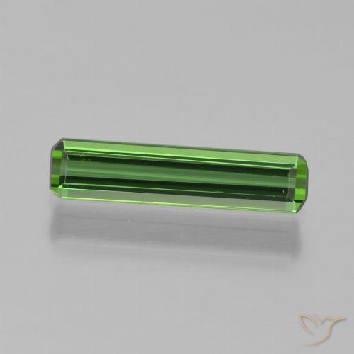 0.75ct طبيعي أخضر الغابات تورمالين, قص الزمرد, VVS