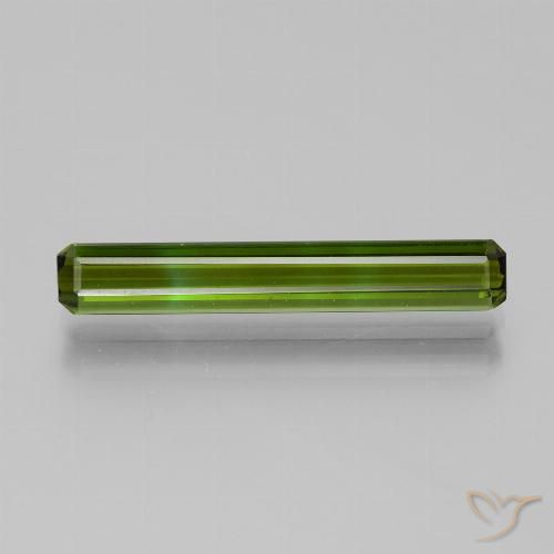 2.47ct طبيعي أخضر الطحالب البحرية تورمالين, قص الزمرد, VVS