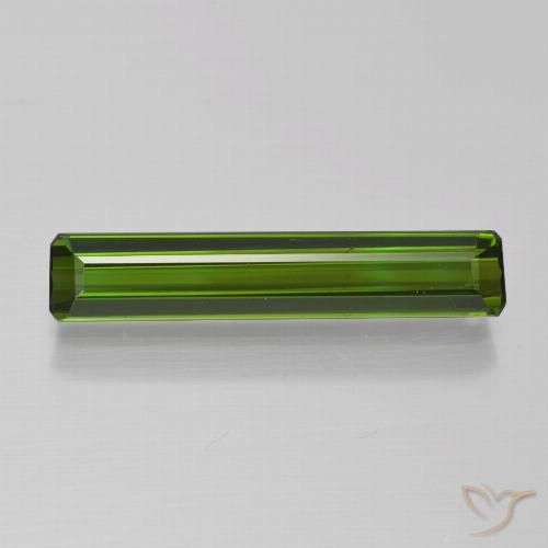 1.82ct طبيعي أخضر الطحالب البحرية تورمالين, قص الزمرد, VVS