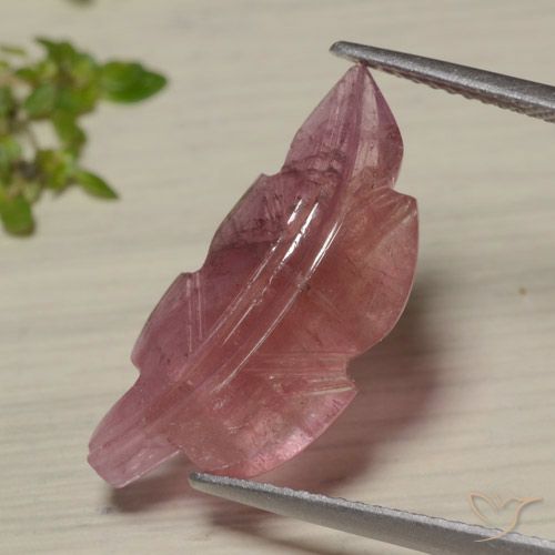 7.02ct طبيعي ثنائية اللون تورمالين, فانسى, نصف شفاف