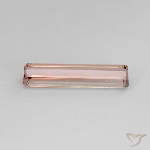 تورمالين Medium Light-Pink طبيعي، ثمانى / قصة زمرد، 2.89 قيراط، VVS-VS