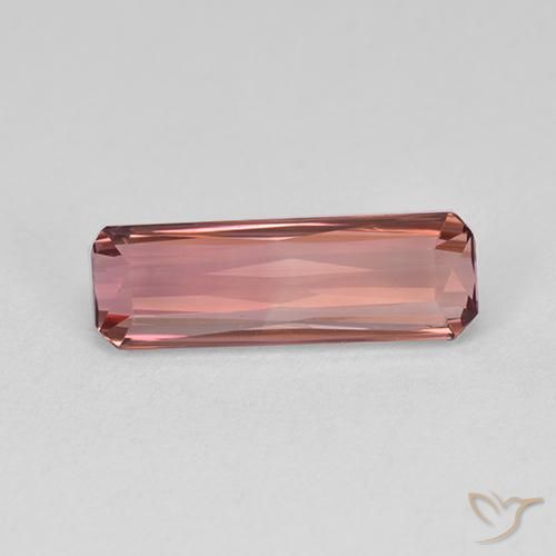 1.84ct طبيعي وردى كثيف تورمالين, قص الزمرد, VVS-VS