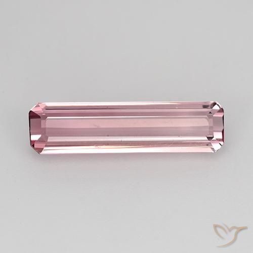 1.94ct طبيعي وردى زهرى غامق تورمالين, قص الزمرد, VVS