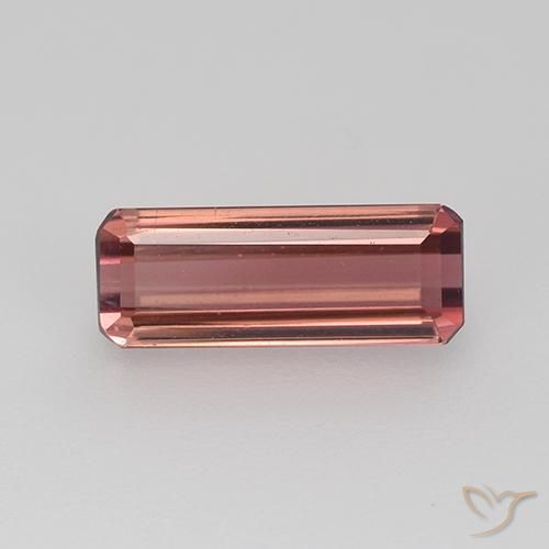 1.56ct طبيعي اوردي امحمر تورمالين, قص الزمرد, VVS