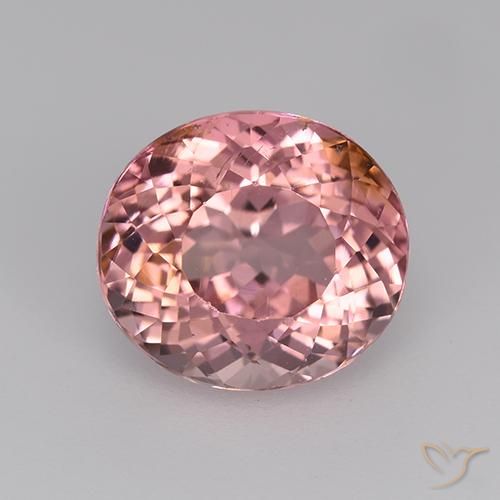 2.57ct طبيعي وردى العلكة تورمالين, بيضوي, VVS-VS, Photo A