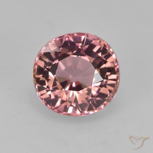 1.48ct طبيعي وردي فاتح تورمالين, بيضوي, VVS